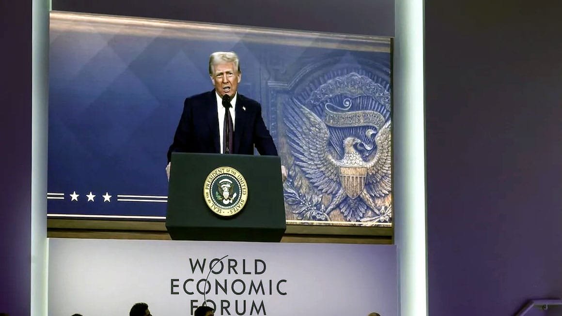 President of the United States Mr. Donald Trump in the World Economic Forum | #CISNewsStudio1s