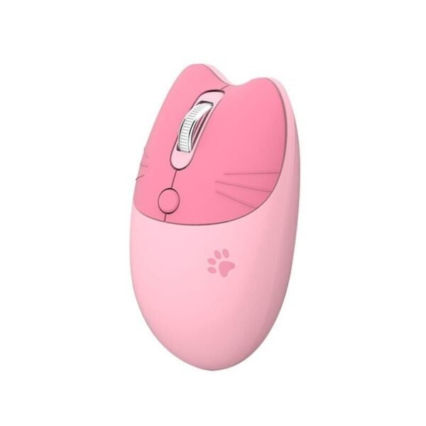 Cute Cartoon 2.4GHz Wireless Mouse – Silent, Ergonomic Mini Optical Mice for Gamers and Professionals