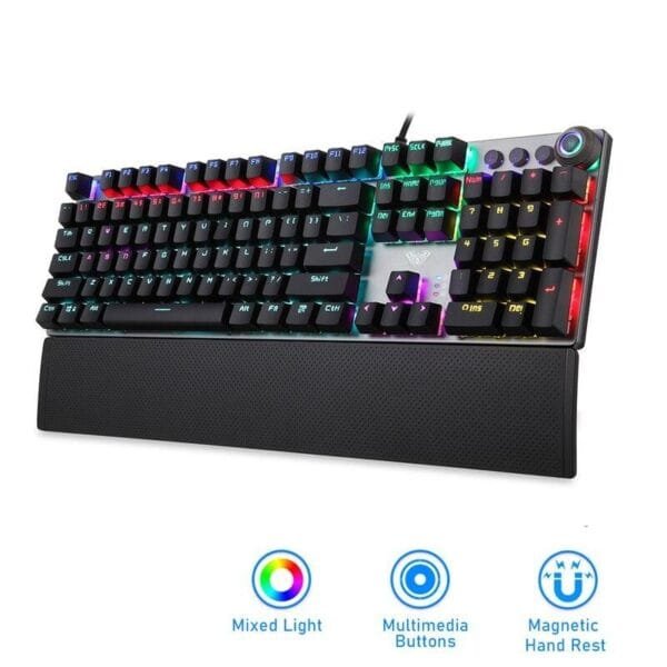 Wired Mechanical Gaming Keyboard - Image 2