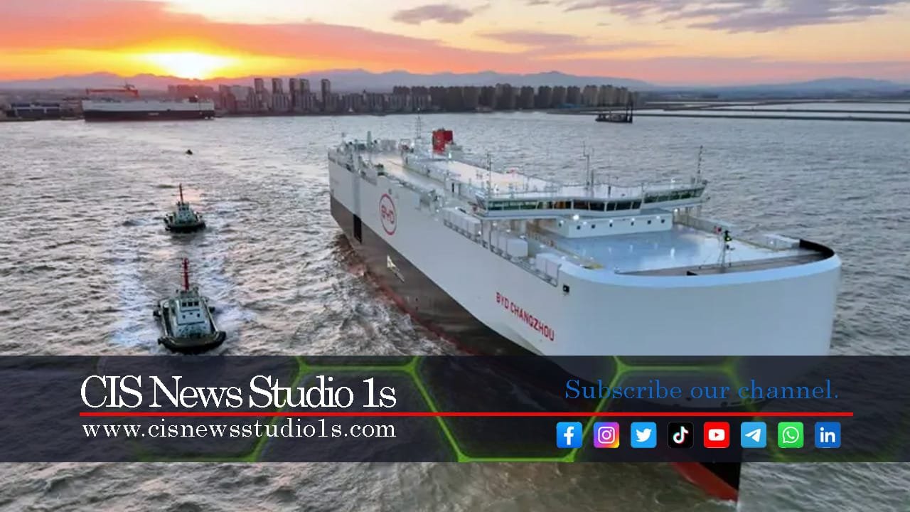 China Ramps Up Shipbuilding to Boost Car Exports | CISNewsStudio1s