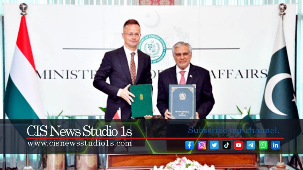 Pakistan, Hungary End Visa Rule for Diplomats | CISNewsStudio1s https://cisnewsstudio1s.com