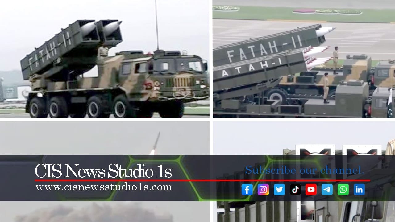Pakistan’s Fatah Missiles Key Details | #CISNewsStudio1s