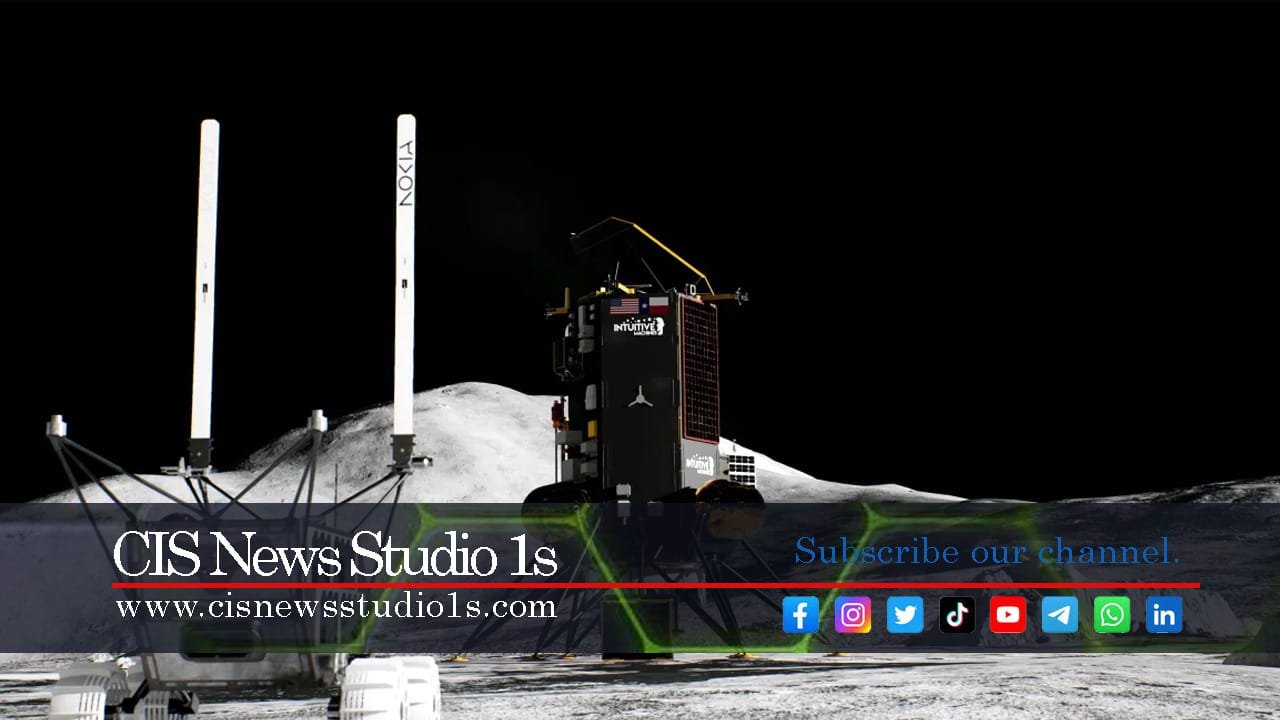 4G Network on Moon NASA & Nokia’s Space Push | #CISNewsStudio1s