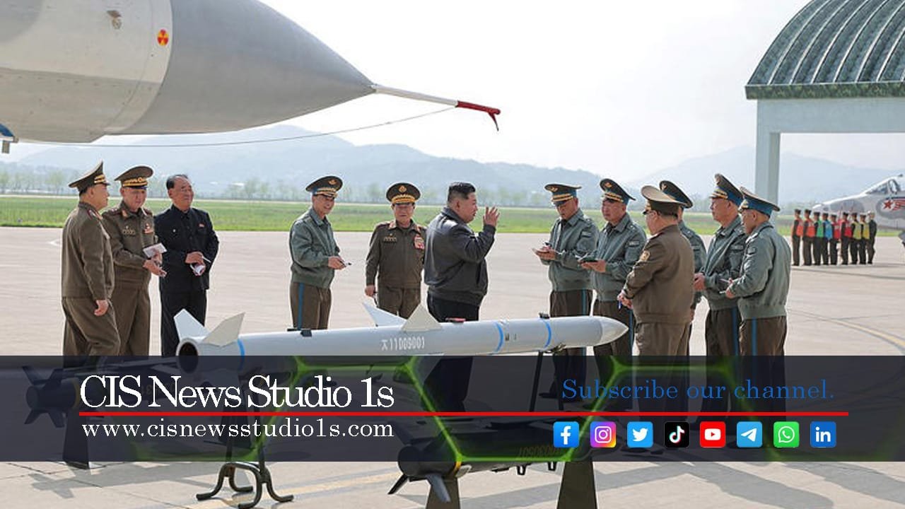 Kim Jong Un Channels Top Gun in War Drills | #CISNewsStudio1s