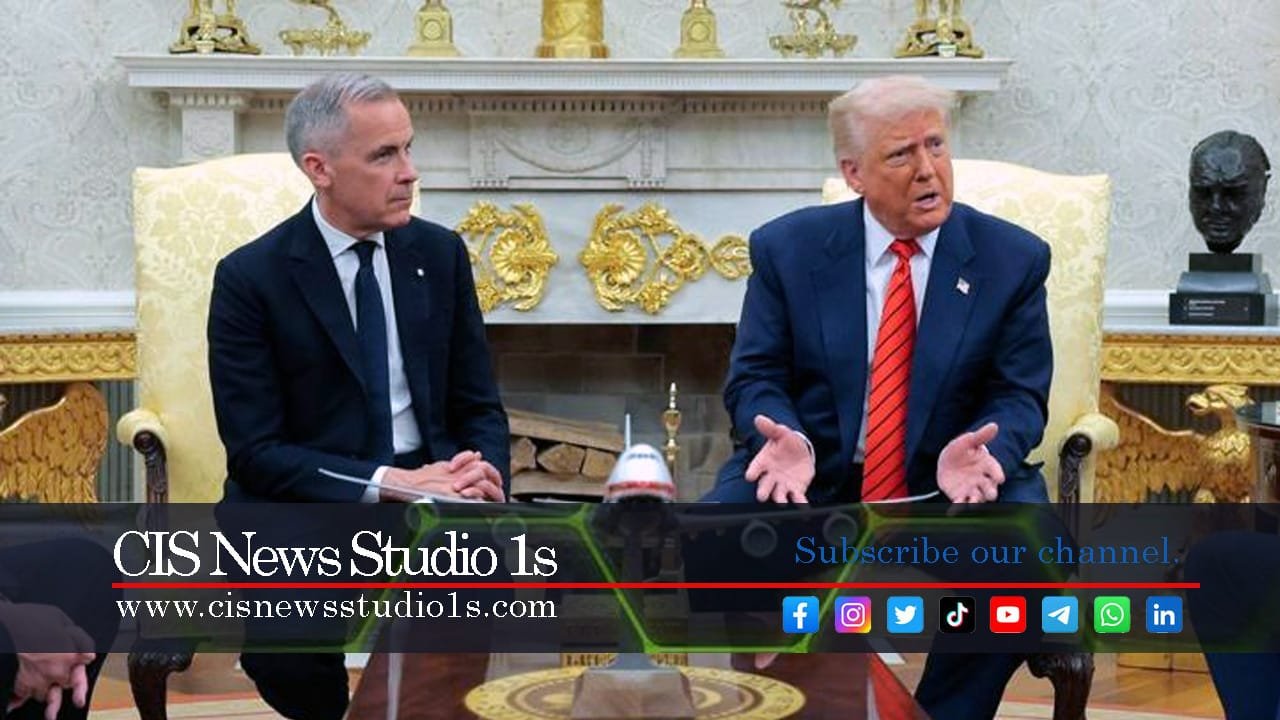 Trump Carney Meet: Tense but Not Hostile | #CISNewsStudio1s