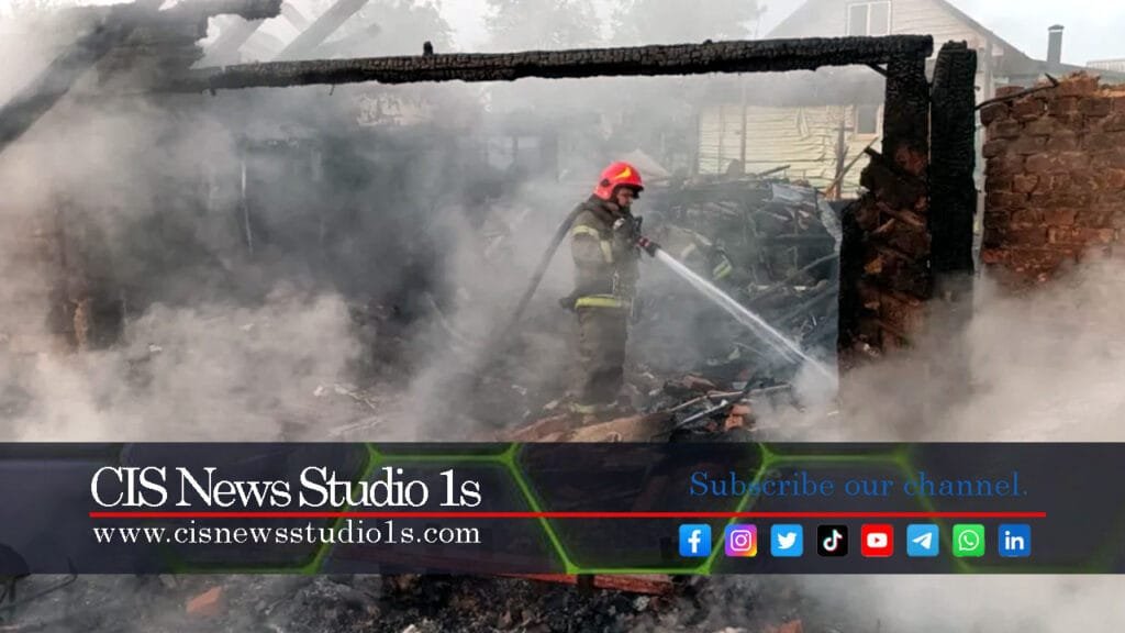 Firefighter Loses Family in Drone Attack | #CISNewsStudio1s https://cisnewsstuido1s.com