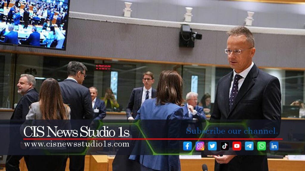 Hungary, Slovakia Oppose New EU Russia Sanctions | #CISNewsStudio1s https://cisnewsstudio1s.com