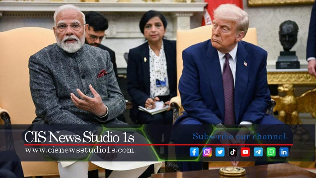 Modi to Trump: No US Role in Pakistan Ceasefire | #CISNewsStudio1s https://cisnewsstudio1s.com