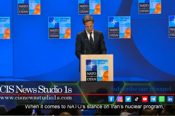 NATO Chief Warns Iran, Urges 5% Defence Hike | #CISNewsStudio1s