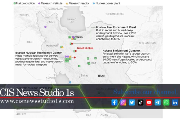 Nuclear Watchdog Warns on Iran Plant Strike | #CISNewsStudio1s