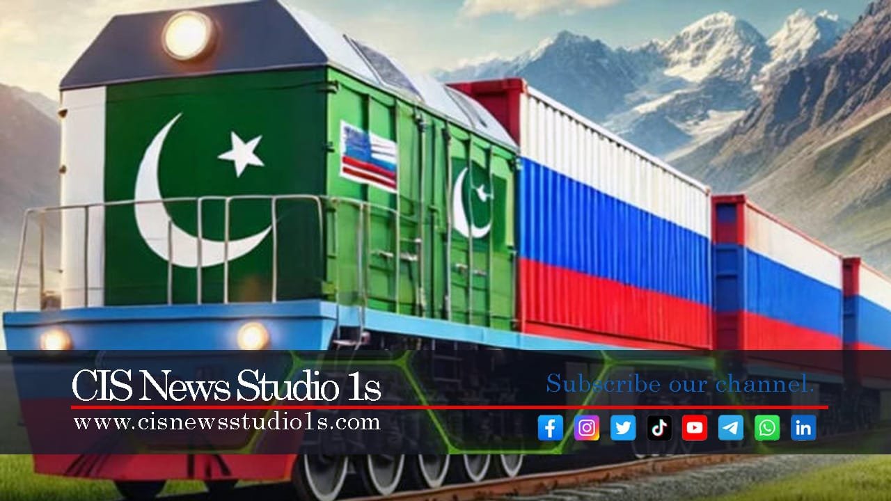 Pakistan Russia Rail Link Starts June 22 | #CISNewsStudio1s