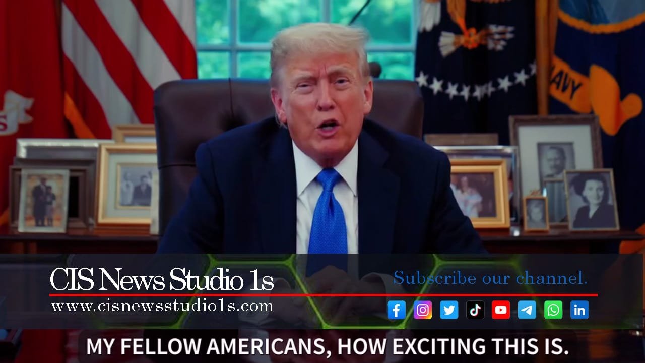 Trump Welcomes New U.S. Citizens | #CISNewsStudio1s