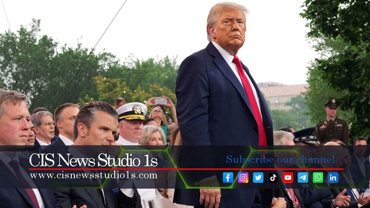 Trump Denies US Role in Iran Attack | #CISNewsStudio1s