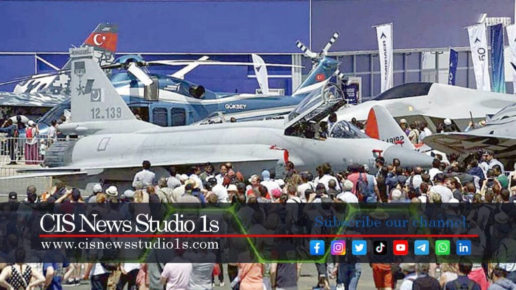 Pakistan Showcases JF-17 at UK RIAT 2025 | #CISNewsStudio1s https://cisnewsstudio1s.com