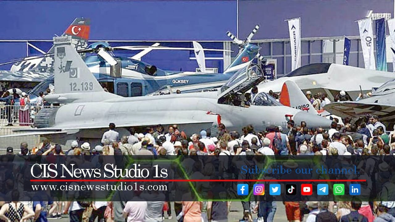 Pakistan Showcases JF-17 at UK RIAT 2025 | #CISNewsStudio1s