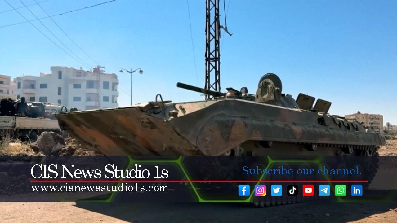 Syria Withdraws Troops After Israeli Strikes | #CISNewsStudio1s