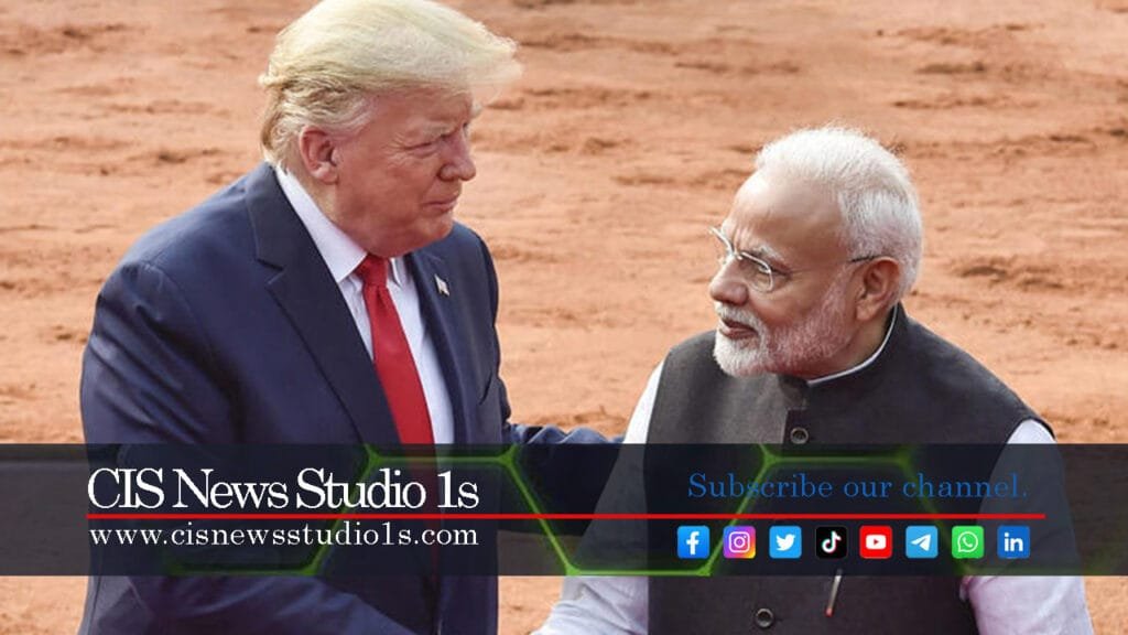 Modi-Trump Talks Expected Amid Trade Tensions | #CISNewsStudio1s https://cisnewsstudio1s.com