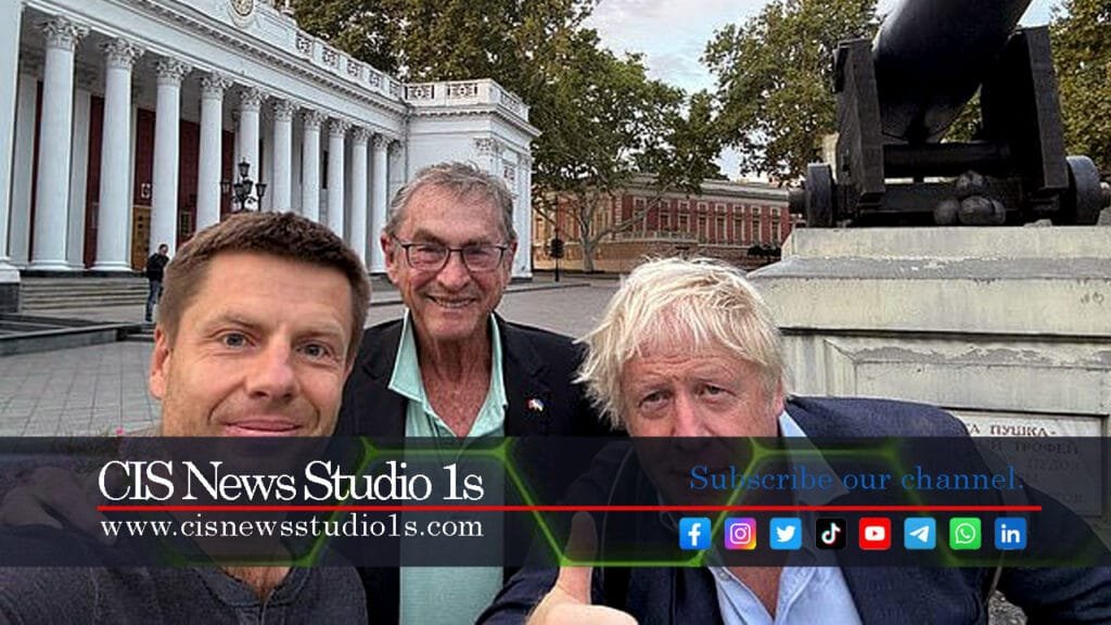 Boris Johnson Visits Ukraine Amid Rising Tensions | #CISNewsStudio1s https://cisnewsstudio1s.com