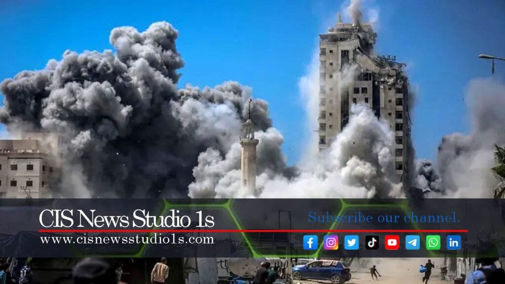 Israel Urges Gaza Evacuation Amid Assault | #CISNewsStudio1s https://cisnewsstudio1s.com