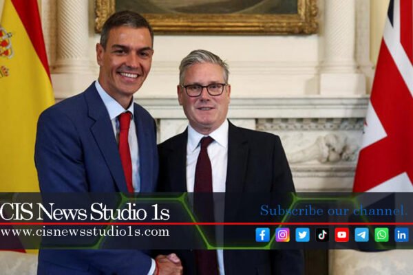 Sanchez, Starmer Meet on Ukraine and Gaza | #CISNewsStudio1s