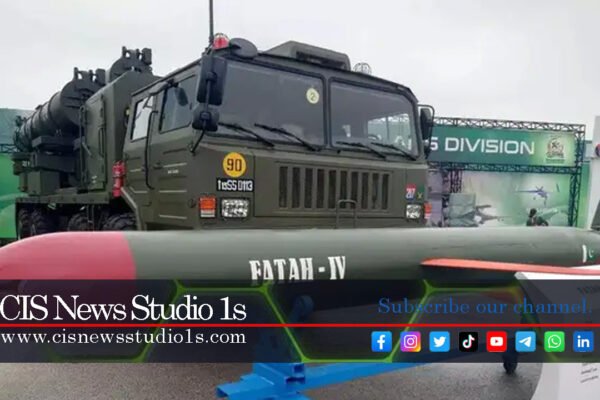 Pakistan Tests Indigenous Fatah-4 Missile | #CISNewsStudio1s