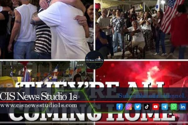 Israeli Families Rejoice at Gaza Peace Deal | #CISNewsStudio1s
