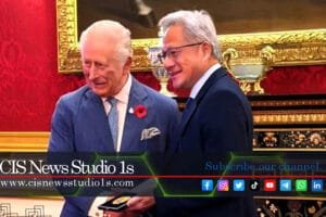 King Charles Warns Nvidia CEO on AI Risks | #CISNewsStudio1s