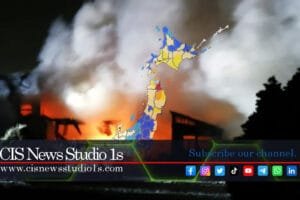 CCTV Captures Powerful Japan Quake Impact | #CISNewsStudio1s