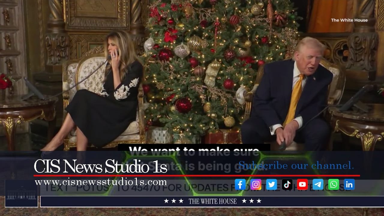 Trump Promises No “Bad Santas” in America | CISNewsStudio1s