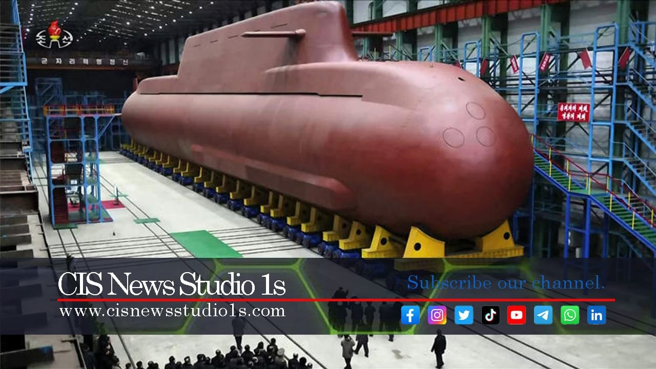 North Korea Nuclear Submarine Challenges South Korea | CISNewsStudio1s