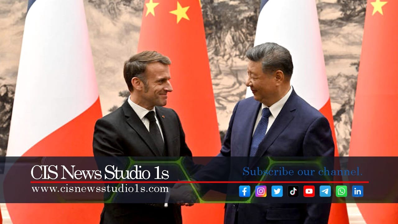 Xi Macron Renew Ties, Reaffirm One-China Policy | #CISNewsStudio1s