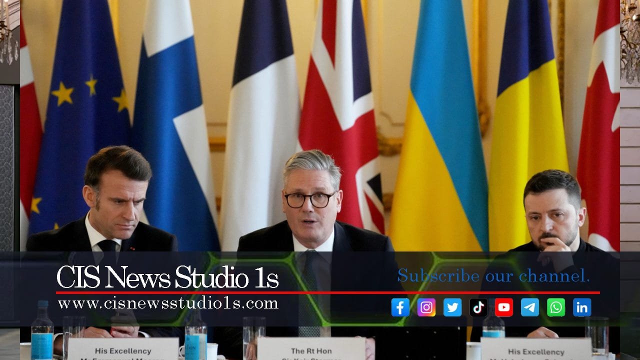 UK & France Plan Troops in Ukraine After Peace | #CISNewsStudio1s