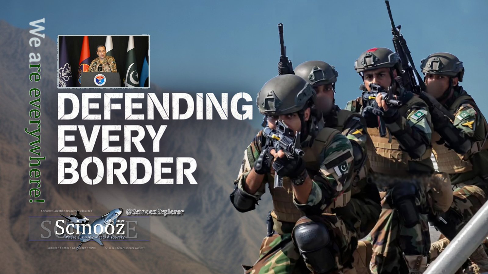 We are everywhere all the time DG ISPR Pakistan | #cisnewsstudio1s