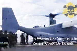Iran Warns US Campuses in Region Could Be Targets | #CISNewsStudio1s