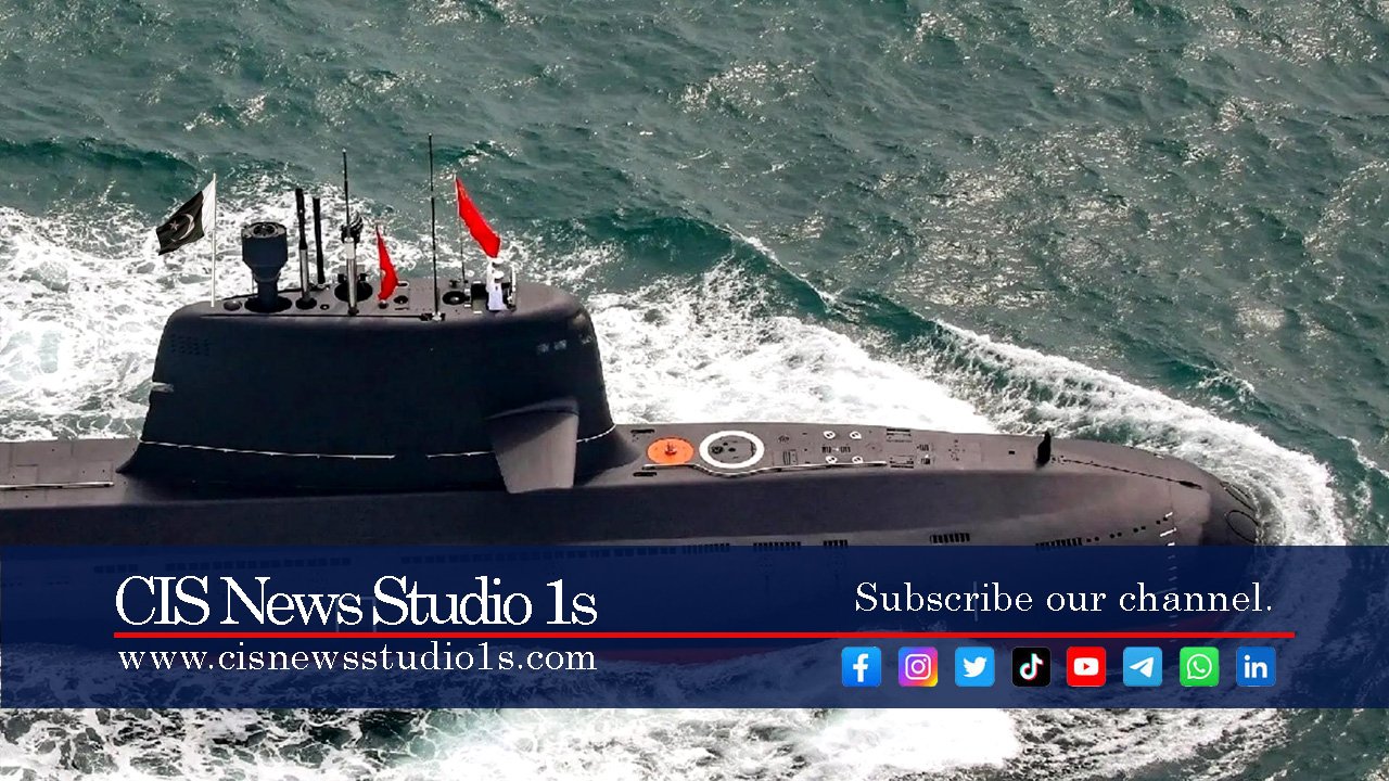 Hangor Class Submarine Joins Pakistan Navy Fleet | #cisnewsstudio1s