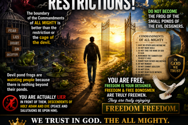Commandments of THE GOD Lead to Freedom, Not Bondage | #cisnewsstudio1s