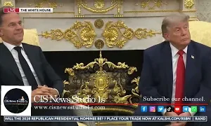 FULL EVENT President Trump Meets with NATO Secretary General | #CISNewsStudio1s