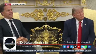 FULL EVENT President Trump Meets with NATO Secretary General | #CISNewsStudio1s